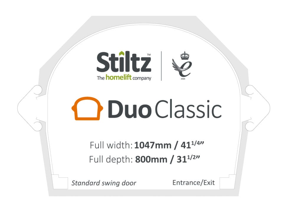 Stiltz Duo Classic Footprint