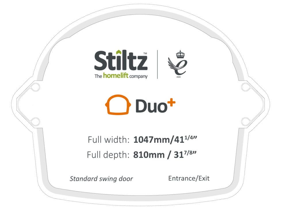 Stiltz Duo Footprint