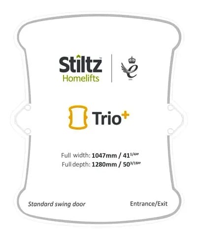 Stiltz Trio Footprint