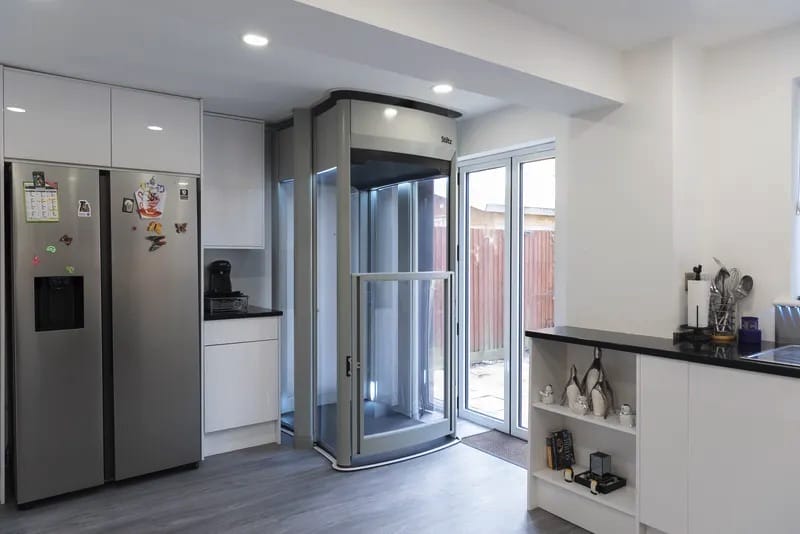 Stiltz Home Lift in Kitchen